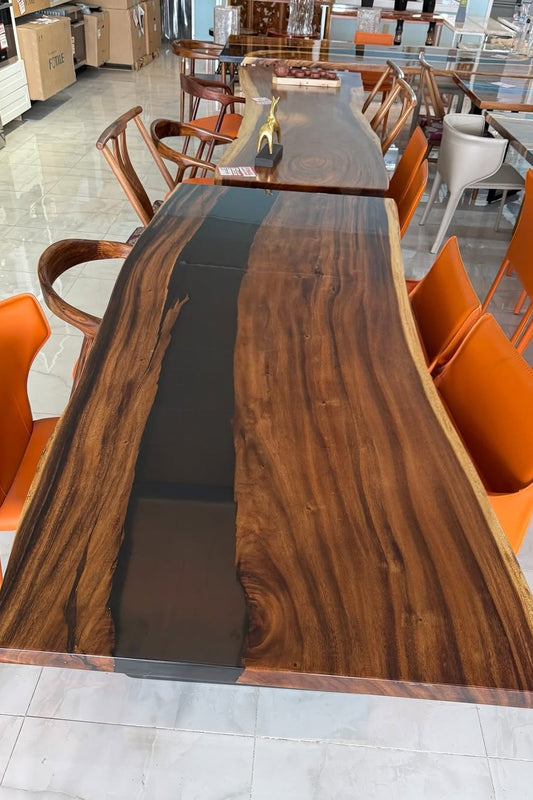 Black Epoxy Table