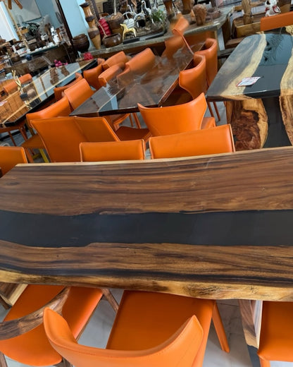 Black Epoxy Table